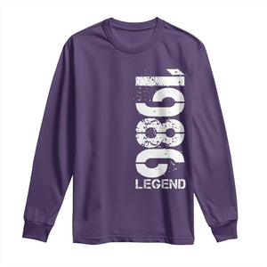 Vintage 1986 Legend Long Sleeve Shirt 40th Birthday Gifts Special Milestone TS11 Purple Print Your Wear