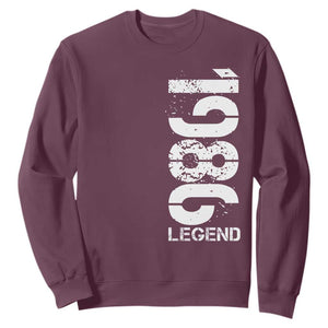 Vintage 1986 Legend Sweatshirt 40th Birthday Gifts Special Milestone