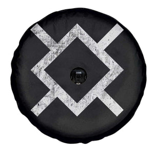 Vintage Northern Cheyenne Tribe Flag Montana Morning Star Symbol Spare Tire Cover TS11 Print Your Wear