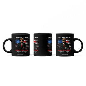 Funny Trump They Don't Know What The Fuck They're Doing Coffee Mug American Flag TS11 Print Your Wear