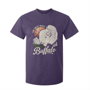 The Great White Buffalo T Shirt For Kid Native American Sacred Spirit Animal TS11 Purple Print Your Wear