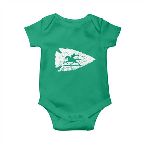 Arrowhead Hunter Indian Chief Relic Hunting Native American Baby Onesie TS11 Irish Green Print Your Wear