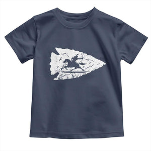 Arrowhead Hunter Indian Chief Relic Hunting Native American Toddler T Shirt TS11 Navy Print Your Wear