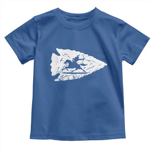 Arrowhead Hunter Indian Chief Relic Hunting Native American Toddler T Shirt TS11 Royal Blue Print Your Wear