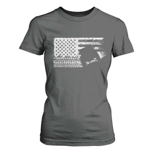 Off Road Quad ATV Car Adventure Vintage American Flag T Shirt For Women TS11 Dark Heather Print Your Wear