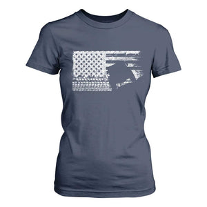 Off Road Quad ATV Car Adventure Vintage American Flag T Shirt For Women TS11 Navy Print Your Wear
