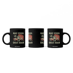Funny Trump Make School Great Again Coffee Mug Back To School American Flag TS11 Print Your Wear