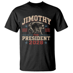 Jimothy For President 2028 T Shirt Funny Jimothy The Raccoon Seattle Trash Panda Meme