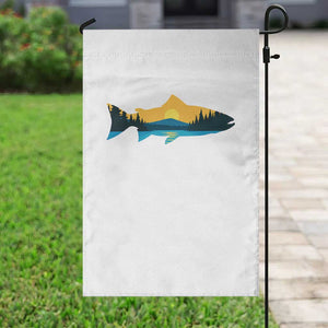Trout Fly Fishing Outdoor Forest Mountain Nature Wildlife Fisherman Garden Flag TS11 Print Your Wear