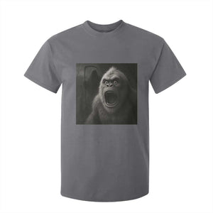 Funny Bigfoot Sasquatch Halloween The Grim Reaper T Shirt For Kid TS11 Charcoal Print Your Wear