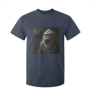Funny Bigfoot Sasquatch Halloween The Grim Reaper T Shirt For Kid TS11 Navy Print Your Wear
