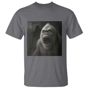 Funny Bigfoot Sasquatch Halloween The Grim Reaper T Shirt TS11 Charcoal Print Your Wear