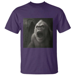 Funny Bigfoot Sasquatch Halloween The Grim Reaper T Shirt TS11 Purple Print Your Wear