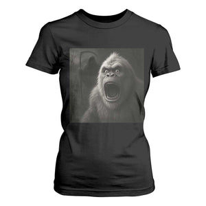 Funny Bigfoot Sasquatch Halloween The Grim Reaper T Shirt For Women TS11 Black Print Your Wear