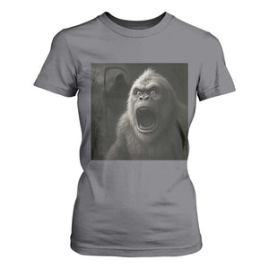 Funny Bigfoot Sasquatch Halloween The Grim Reaper T Shirt For Women TS11 Charcoal Print Your Wear