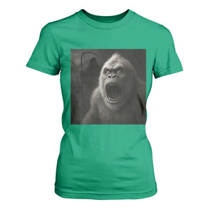 Funny Bigfoot Sasquatch Halloween The Grim Reaper T Shirt For Women TS11 Irish Green Print Your Wear