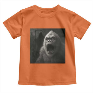 Funny Bigfoot Sasquatch Halloween The Grim Reaper Toddler T Shirt TS11 Orange Print Your Wear