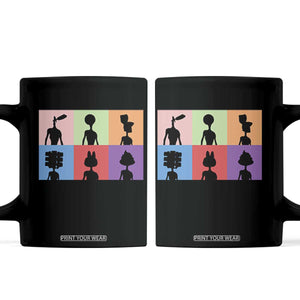Funny Siren Head Coffee Mug Supernatural Cryptid Horror Monster TS11 Black Print Your Wear