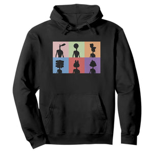 Funny Siren Head Hoodie Supernatural Cryptid Horror Monster TS11 Black Print Your Wear