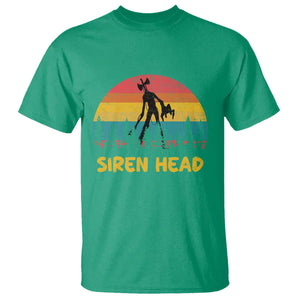 Siren Head T Shirt Retro Supernatural Cryptid Horror Monster TS11 Irish Green Print Your Wear