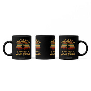 Funny Just A Boy Who Loves Siren Head Coffee Mug Supernatural Cryptid Retro Monster TS11 Print Your Wear