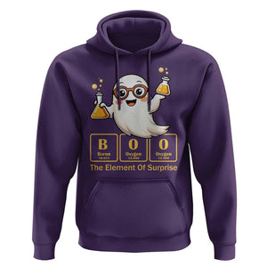 Halloween Chemistry Hoodie Boo The Element Of Surprise Ghost Nerd TS11 Purple Print Your Wear