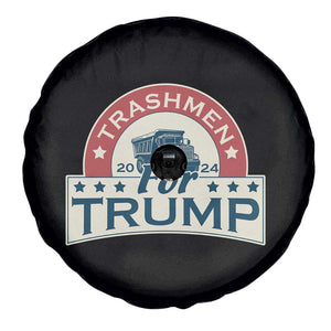 Trashmen For Trump 2024 Spare Tire Cover US Election 2024 Garbage Truck TS11 Print Your Wear