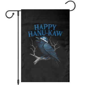 Funny Hanukkah Crow Garden Flag Happy Hanukaw Jewish Holiday TS11 Black Print Your Wear