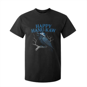 Funny Hanukkah Crow T Shirt For Kid Happy Hanukaw Jewish Holiday TS11 Black Print Your Wear
