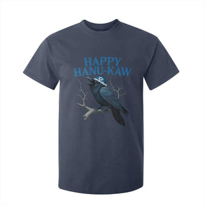 Funny Hanukkah Crow T Shirt For Kid Happy Hanukaw Jewish Holiday TS11 Navy Print Your Wear