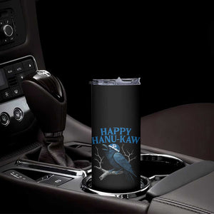 Funny Hanukkah Crow Skinny Tumbler Happy Hanukaw Jewish Holiday TS11 Print Your Wear