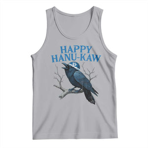 Funny Hanukkah Crow Tank Top Happy Hanukaw Jewish Holiday TS11 Athletic Heather Print Your Wear