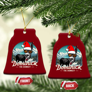 Christmas Italian Donkey Ceramic Ornament Funny Domick The Donkey Holiday Xmas TS11 Print Your Wear
