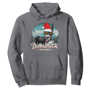 Christmas Italian Donkey Hoodie Funny Domick The Donkey Holiday Xmas TS11 Charcoal Print Your Wear