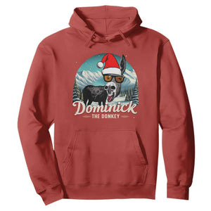 Christmas Italian Donkey Hoodie Funny Domick The Donkey Holiday Xmas TS11 Red Print Your Wear