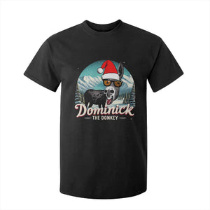 Christmas Italian Donkey T Shirt For Kid Funny Domick The Donkey Holiday Xmas TS11 Black Print Your Wear