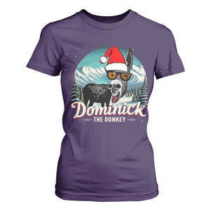 Christmas Italian Donkey T Shirt For Women Funny Domick The Donkey Holiday Xmas TS11 Purple Print Your Wear