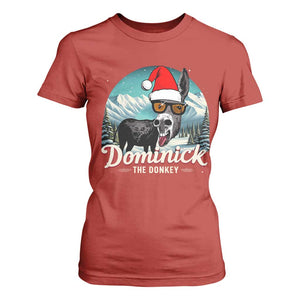 Christmas Italian Donkey T Shirt For Women Funny Domick The Donkey Holiday Xmas TS11 Red Print Your Wear