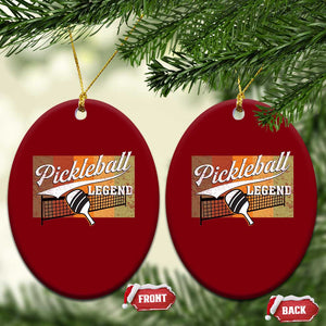 Funny Pickleball Legend Ceramic Ornament Pickleball Player Retro Sport Lover TS11 Print Your Wear
