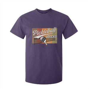 Funny Pickleball Legend T Shirt For Kid Pickleball Player Retro Sport Lover TS11 Purple Print Your Wear