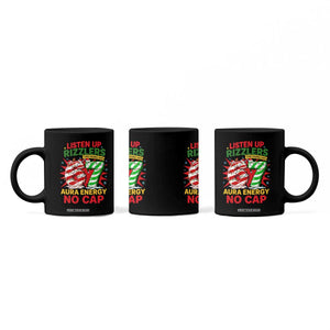 Funny Christmas 67 Meme Coffee Mug Listen Up Rizzlers This Sigma Has 67 Aura Energy No Cap TS11 Print Your Wear