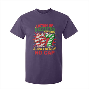Funny Christmas 67 Meme T Shirt For Kid Listen Up Rizzlers This Sigma Has 67 Aura Energy No Cap TS11 Purple Print Your Wear