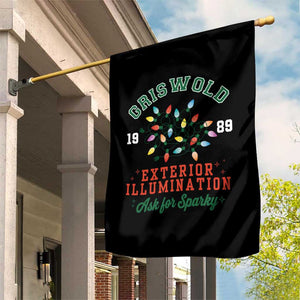 Funny Christmas Griswold Exterior Illumination Garden Flag Ask For Sparky Xmas Movie TS11 Print Your Wear