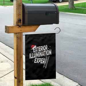 Funny Christmas Exterior Illumination Expert Garden Flag Xmas Lights Decorator TS11 Print Your Wear