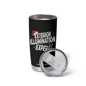 Funny Christmas Exterior Illumination Expert Tumbler Cup Xmas Lights Decorator TS11 Print Your Wear