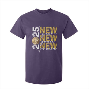 New Year New Grace New Praise 2025 T Shirt For Kid TS11 Purple Print Your Wear