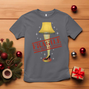 Funny Fragile That Must Be Italian Christmas Movie T Shirt TS11 Charcoal Print Your Wear