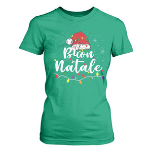 Funny Buon Natale T Shirt For Women Italian Christmas Italy Pride Santa Hat TS11 Irish Green Print Your Wear