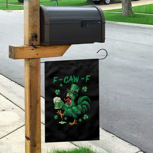 Funny F Caw F Chicken St Patricks Day Garden Flag Irish Beer Drinking Shamrock Print TS11 Print Your Wear