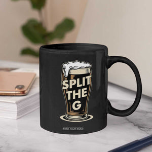 Funny Irish Beer Slit The G Coffee Mug Stout Beer Drinking Lover TS11 Print Your Wear